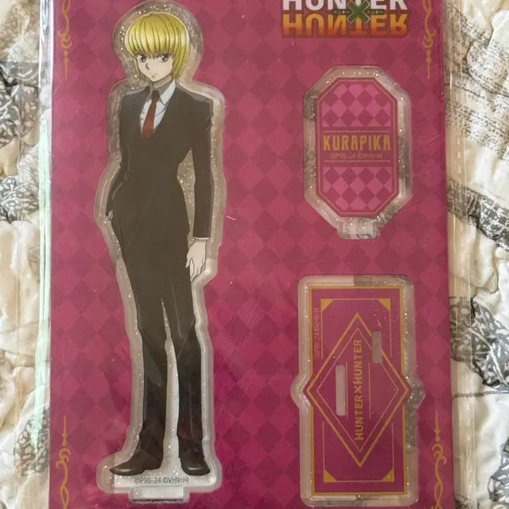 [BUNJANG] Hunter x Hunter Kurapika Formal Suit Acrylic Stand (Sealed) / 헌터헌터 헌헌 크라피카 정장 슈트 아크릴 스탠드 미개봉