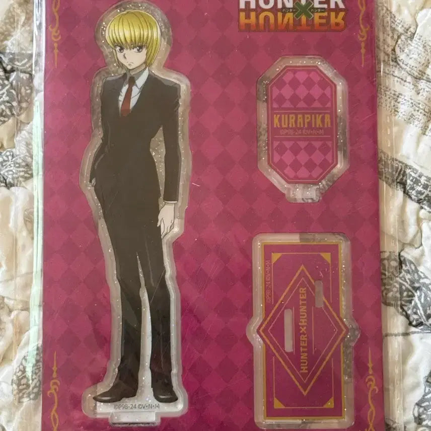 [BUNJANG] Hunter x Hunter Kurapika Formal Suit Acrylic Stand (Sealed) / 헌터헌터 헌헌 크라피카 정장 슈트 아크릴 스탠드 미개봉