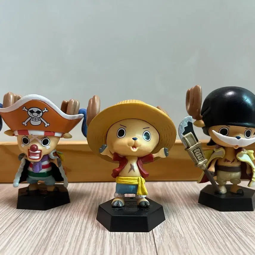[BUNJANG] One Piece Tony Tony Chopper Figure 3 Set / 원피스 토니토니 쵸파 피규어 3종 세트
