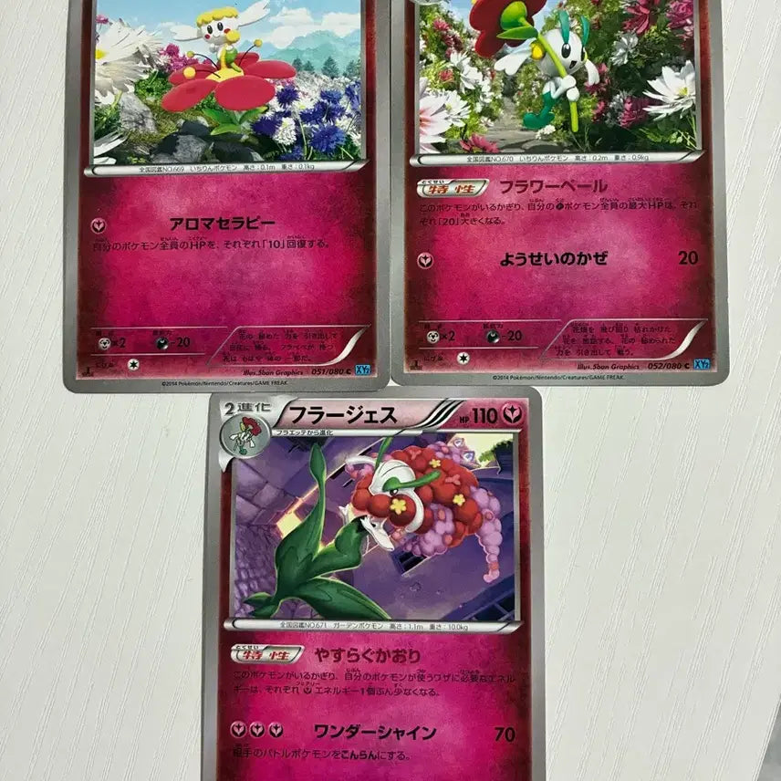 [BUNJANG] Pokemon Card Japanese XY Flabebe Evolution Set / 포켓몬카드 일판 XY플라베베 진화세트