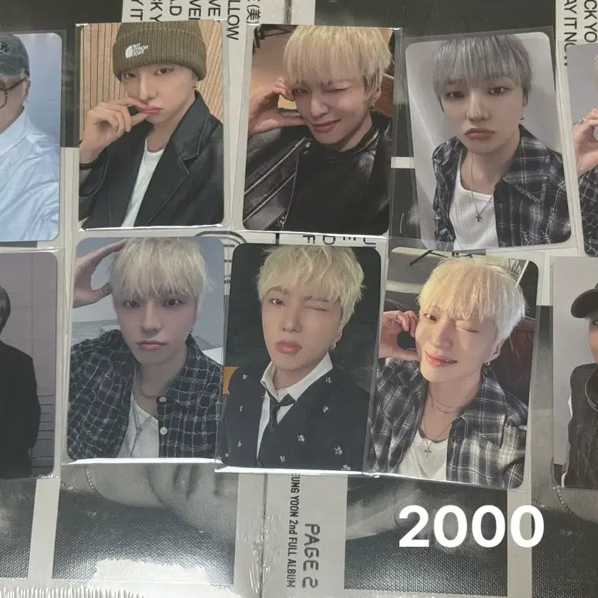 [BUNJANG] Yoon (WINNER) PAGE 2 2nd Album Photocard &amp; POB Set / 강승윤 포카/앨범