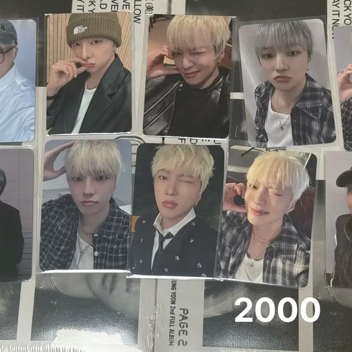 [BUNJANG] Yoon (WINNER) PAGE 2 2nd Album Photocard &amp; POB Set / 강승윤 포카/앨범