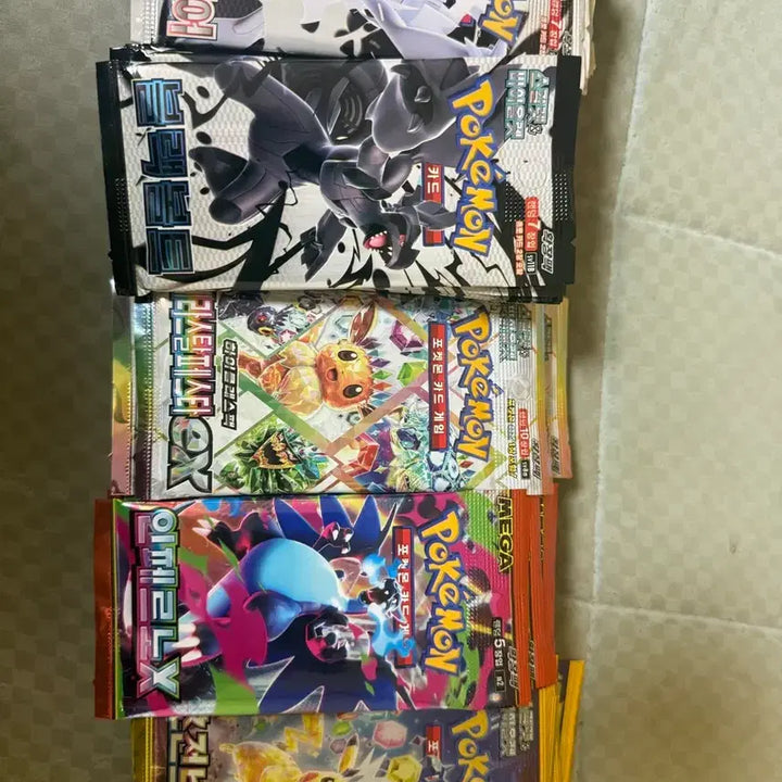 [BUNJANG] Pokemon Card Black Bolt White Flare Super Battle Terra Crystal Inferno Vending Machine Pack Set / 포켓몬카드 블랙볼트 화이트플레어 초전 테라스탈 인페 자판기팩 팝니다