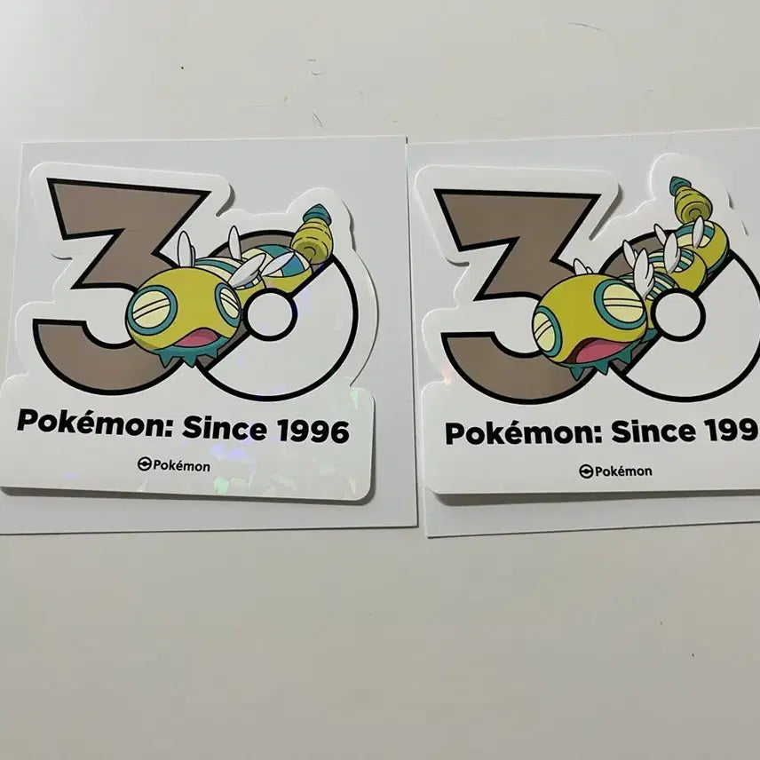 [BUNJANG] Pokemon 30th Anniversary Nogogocha Sticker Set / 포켓몬 30주년 스티커 노고고치