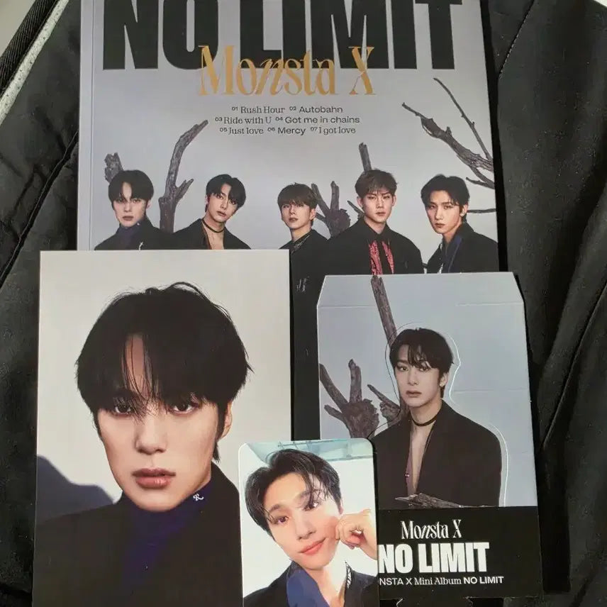 [BUNJANG] MONSTA X NO LIMIT Album Photocard / 몬스타엑스 NO LIMIT 앨범 포카 포함