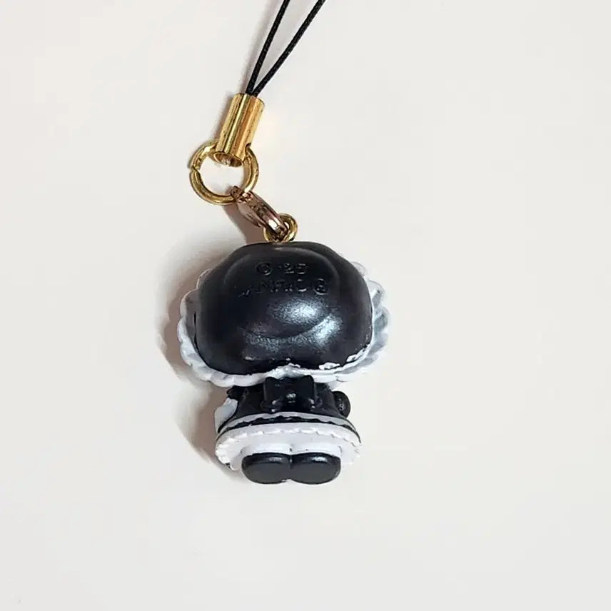 [BUNJANG] Sanrio Hello Kitty Lovely Frill Trading Mascot Strap - Black Lolita Ver. / [정품] 블랙 로리타 헬로키티 러블리 프릴 트레이딩 마스코트 스트랩