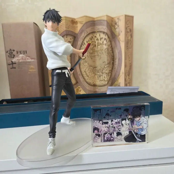 [BUNJANG] Jujutsu Kaisen Gojo Yuta Figure &amp; Acrylic Set / 주술회전 유타 피규어 및 아크릴 판매