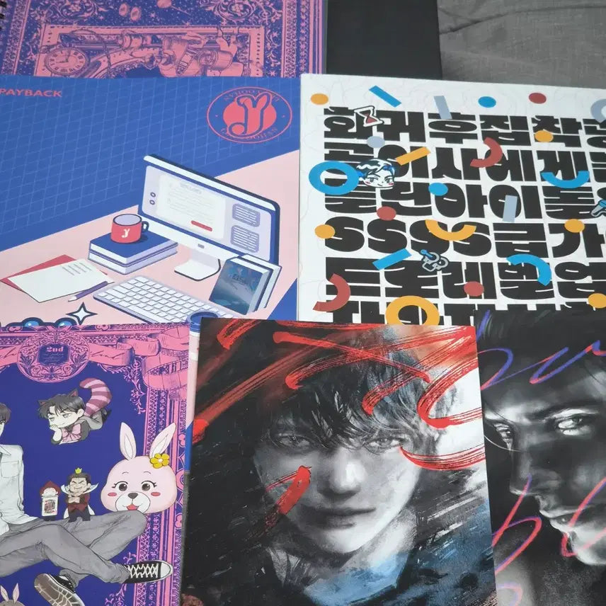 [BUNJANG] Taemin Baekhyun Lucky Draw Set Photocard Postcard / 페이백 개과천선 세트 모펀 이태민 생일 포토카드 포카 엽서 띠부씰