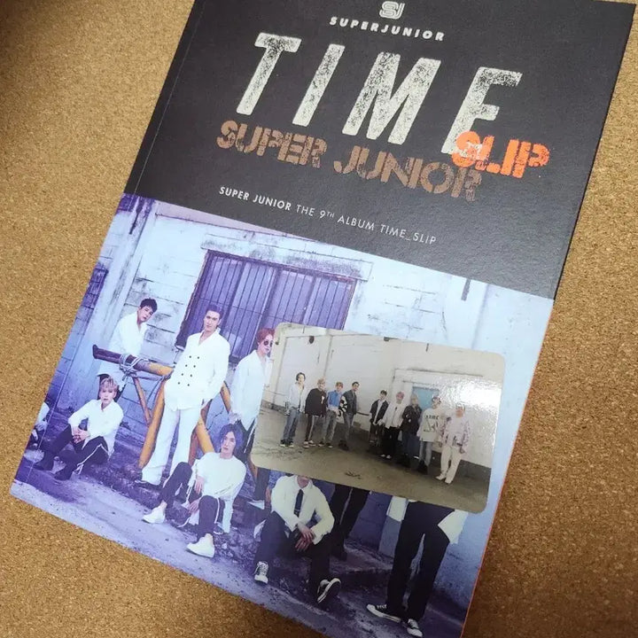[BUNJANG] Super Junior Time Slip Group Version Album and Photocard (Unsealed) / 슈퍼주니어 time slip 단체 ver.