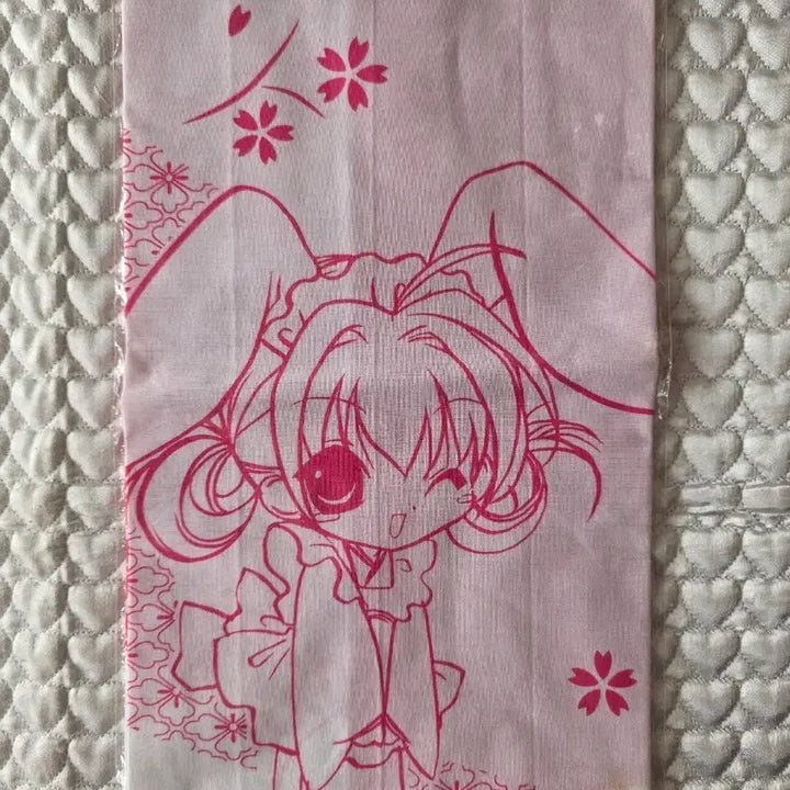 [BUNJANG] DigiCharat Lavie en Rose Towel Ver. 2 / 디지캐럿 라비앙 로즈 타월 Ver.2 (오염O)