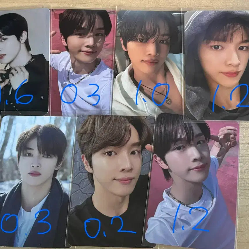 [BUNJANG] RIIZE Sungchan Photocard Bundle Set / 급처)라이즈 성찬 포카 일괄 양도 원빈은석앤톤소희쇼타로붐붐베콘서트