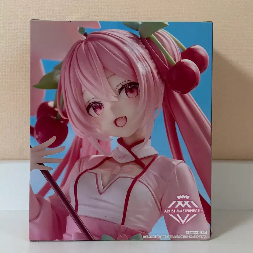 [BUNJANG] Taito Sakura Miku Cherry Blossom Dress Version Figure (Sealed) / (미개봉) 타이토 사쿠라미쿠 벚꽃 드레스 양산 피규어