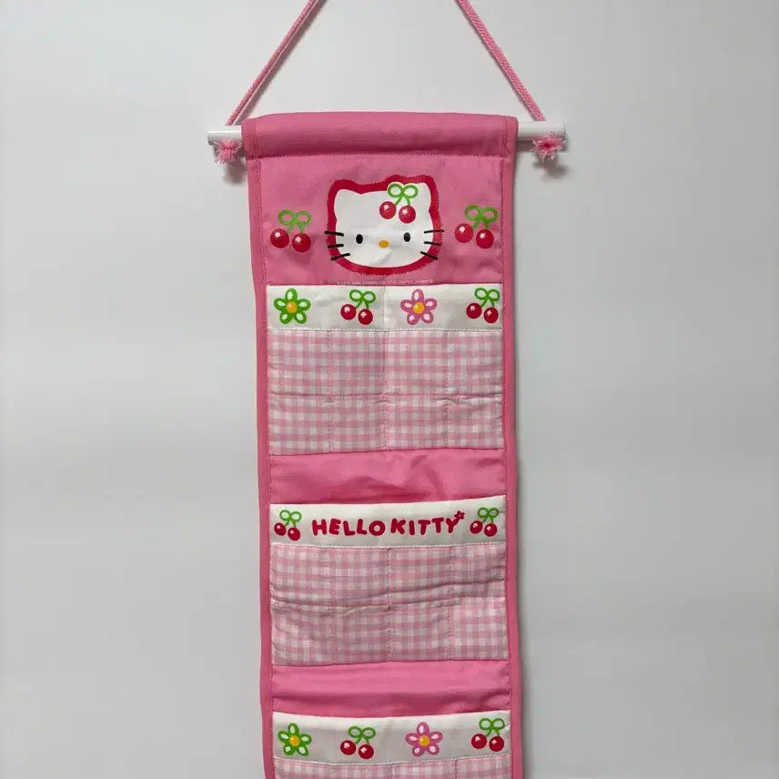 [BUNJANG] Hello Kitty Cherry Wall Pocket / 키티체리월포켓