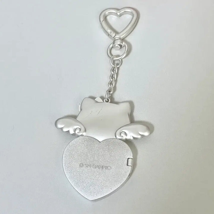 [BUNJANG] Hello Kitty Yumemiru Angel Rocket Photo Keyholder / 키티 유메미루 꿈꾸는 엔젤 천사 로켓 포토 키홀더
