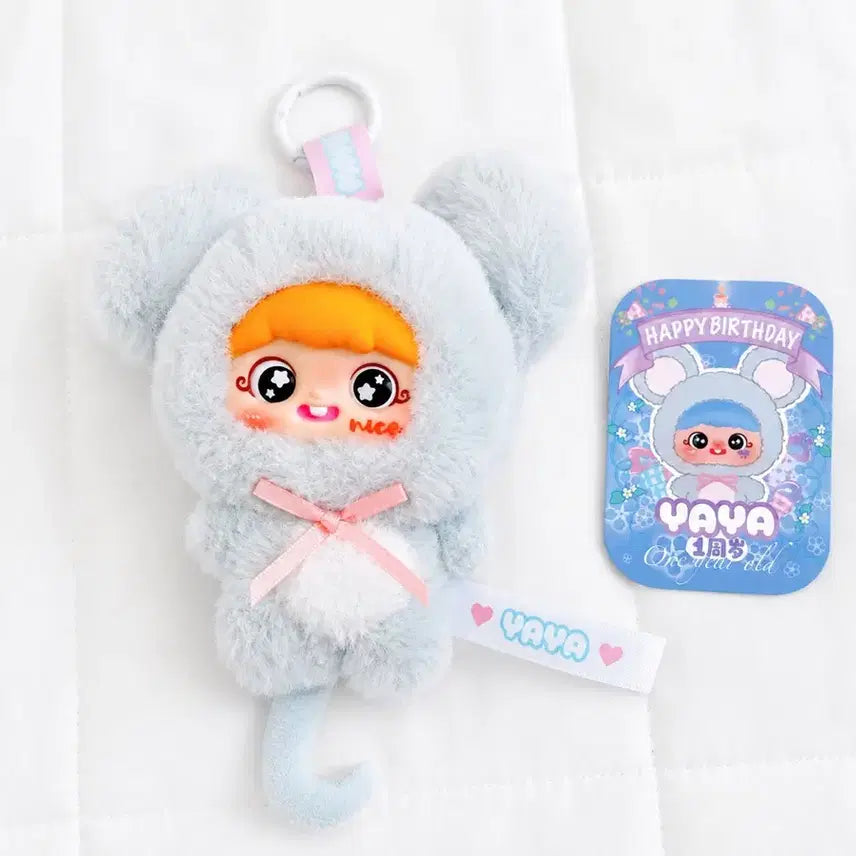 [BUNJANG] Babythree Yaya Doll Keychain / 베이비쓰리 야야 인형 키링