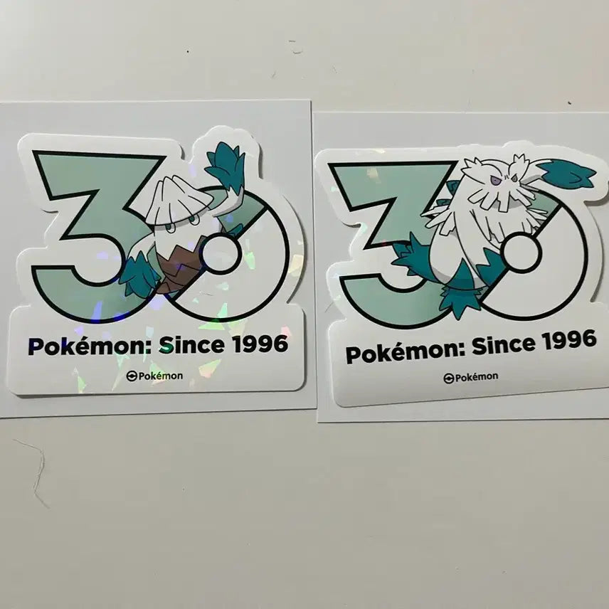 [BUNJANG] Pokemon 30th Anniversary Sticker Set - Cryogonal &amp; Cryogonal (Japan) / 포켓몬 30주년 스티커 눈쓰개+눈설왕