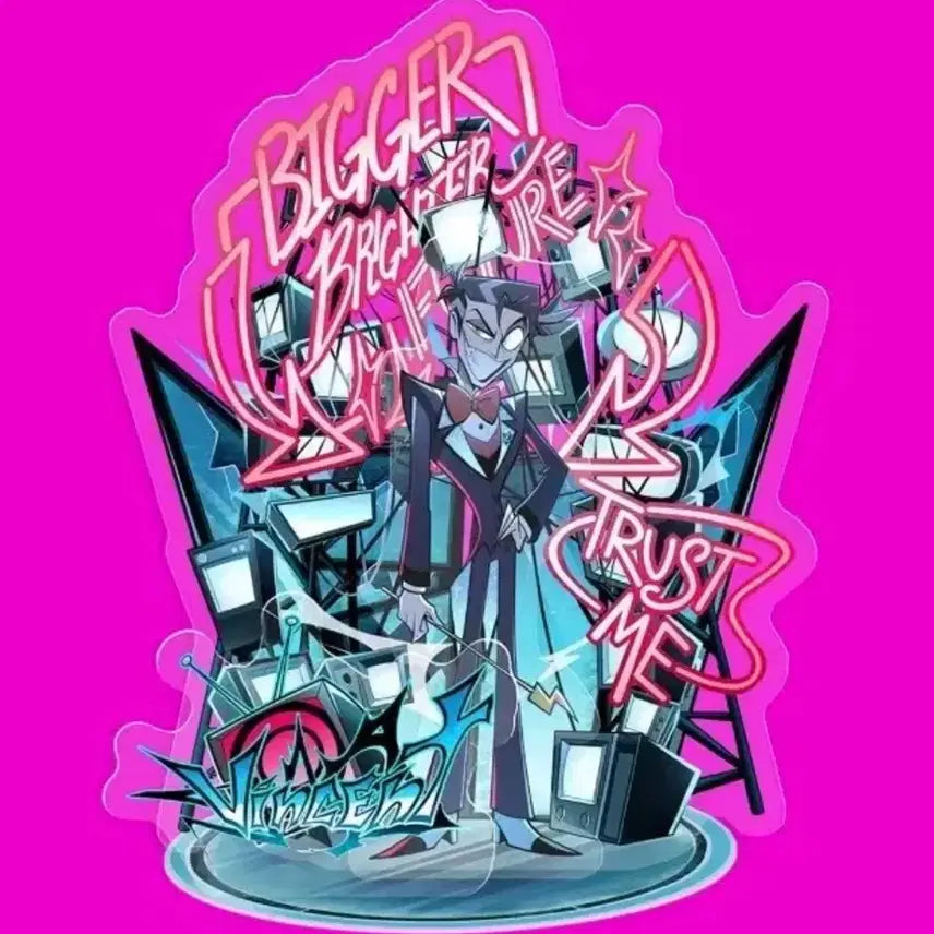 [BUNJANG] Hazbin Hotel Vincent Human Vox Acrylic Stand / 해즈빈호텔 휴먼 복스 빈센트 아크릴 스탠드