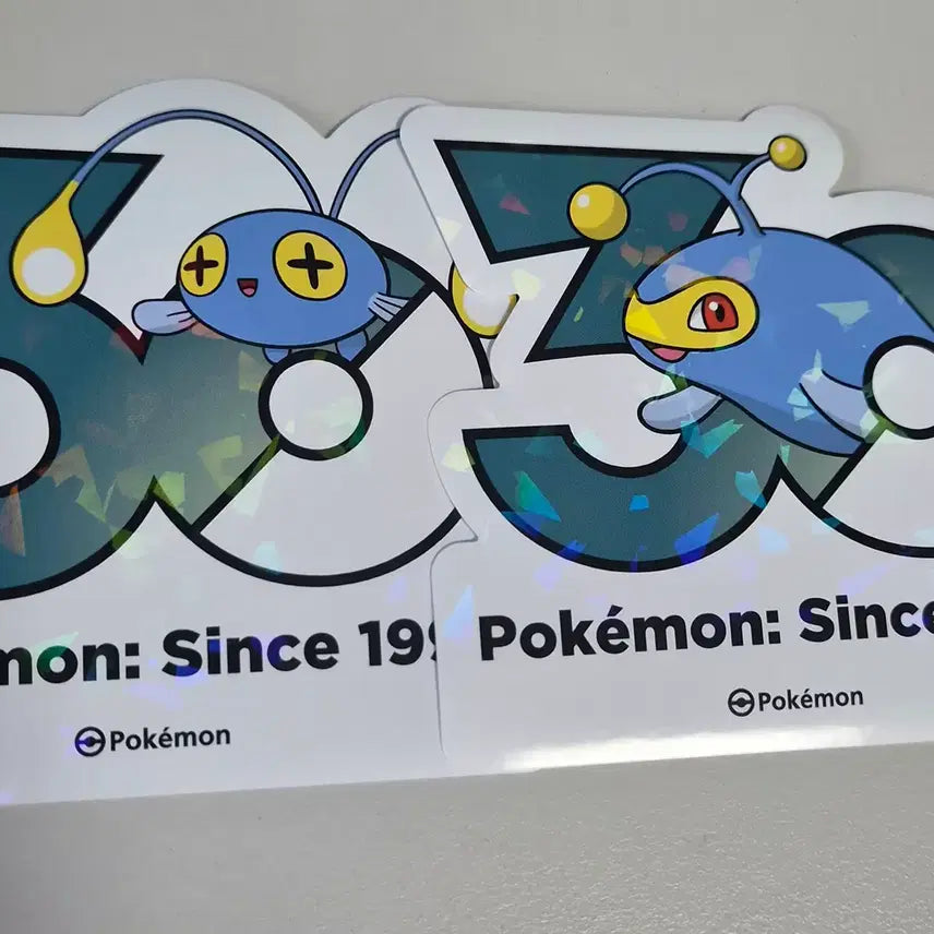 [BUNJANG] Pokemon 30th Anniversary Logo Sticker Chulagi Lantern Set / 포켓몬 30주년 로고 스티커 초라기, 랜턴 판매합니당