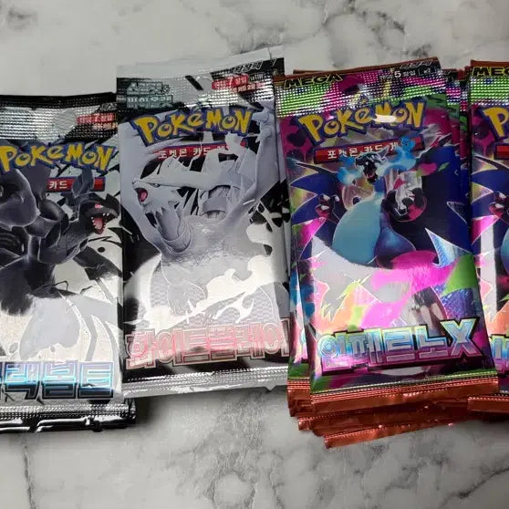 [BUNJANG] Pokemon TCG Special Packs - Blacky Volte, White Flare, Inferno X / 포켓몬카드 블랙볼트,화이트플레어,인페르노x 서치팩