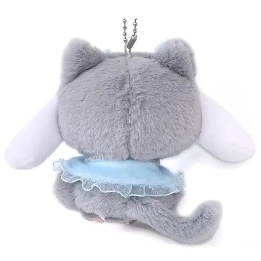 [BUNJANG] Sanrio Cinnamoroll Cat Mascot Plush / 일본시나모롤 고양이 마스코트 인형