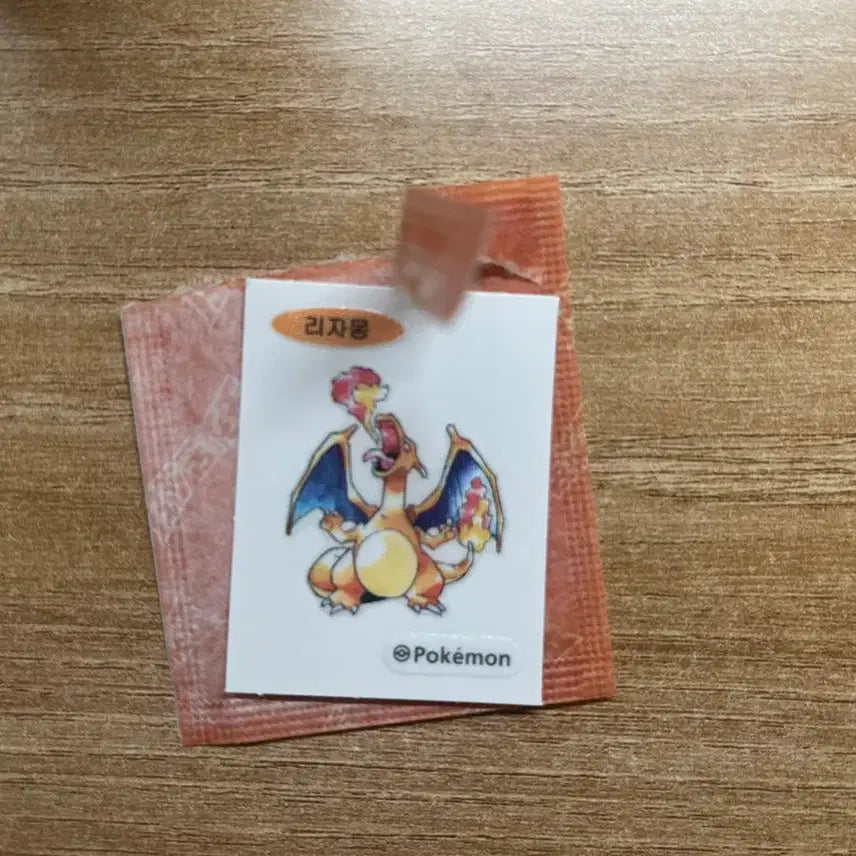 [BUNJANG] Pokemon 30th Anniversary Charizard Sticker / 포켓몬 띠부띠부실 30주년 리자몽 스티커