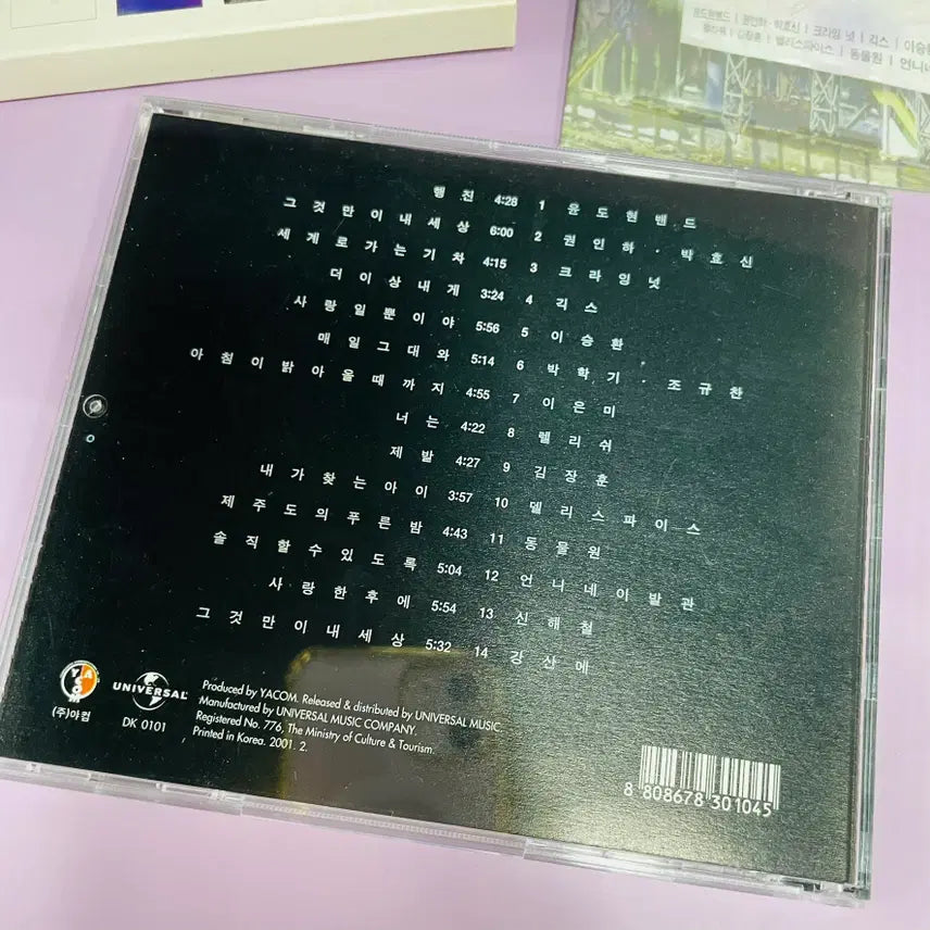 [BUNJANG] Various Artists A Tribute To Deulgukhwa Original Edition CD / [중고음반/CD] a tribute to 들국화 헌정앨범