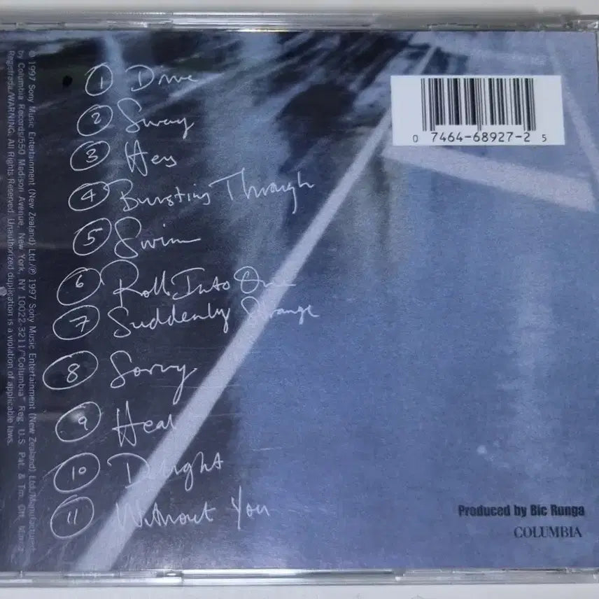 [BUNJANG] Big Runga Drive Unsealed CD / 빅 룽가 Drive (개봉 CD) 뉴질랜드 대표 싱어송라이터