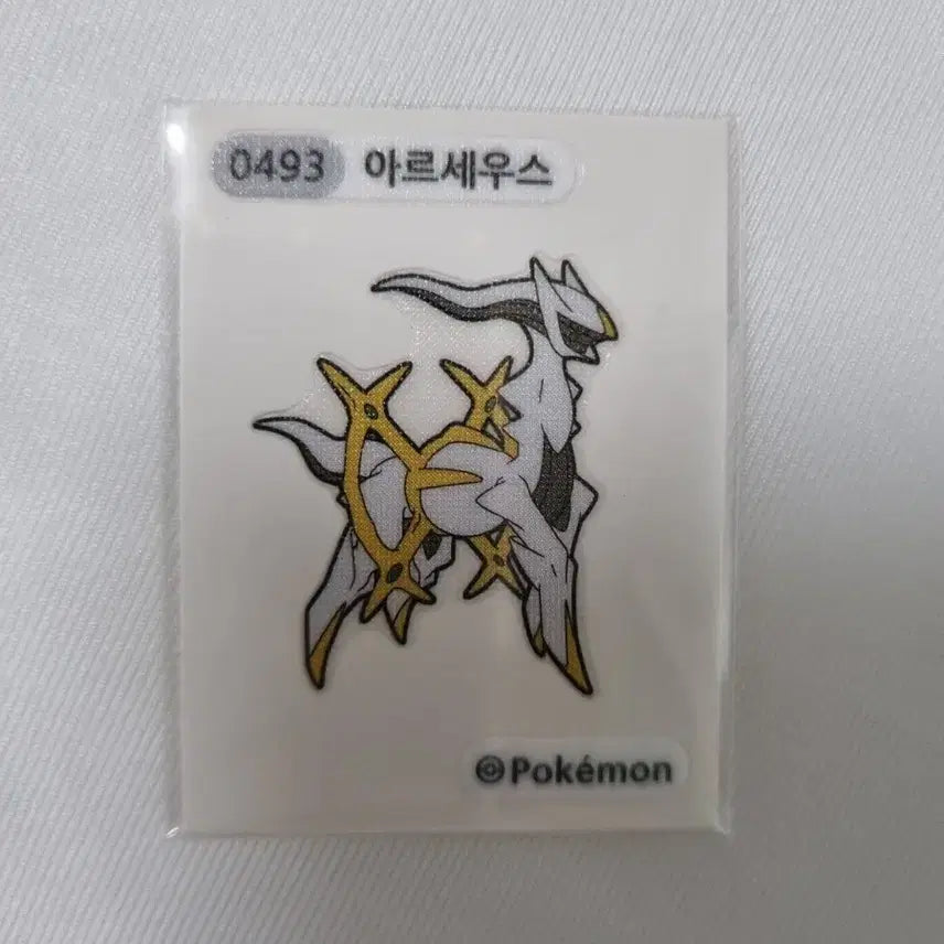 [BUNJANG] Pokemon Arceus Sticker / 포켓몬스터 아르세우스 스티커