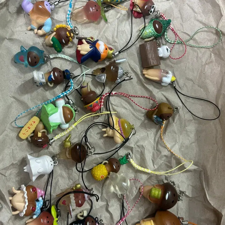 [BUNJANG] Nameko Figure Keychain Random / 나메코 피규어 키링 랜덤-요청o