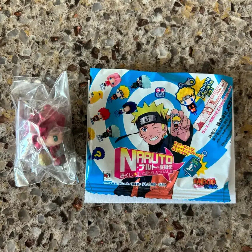 [BUNJANG] Naruto Gaara Character Fortune Figure (2008) - Sealed / 희귀고전) 나루토 캐러포춘 가아라 미개봉