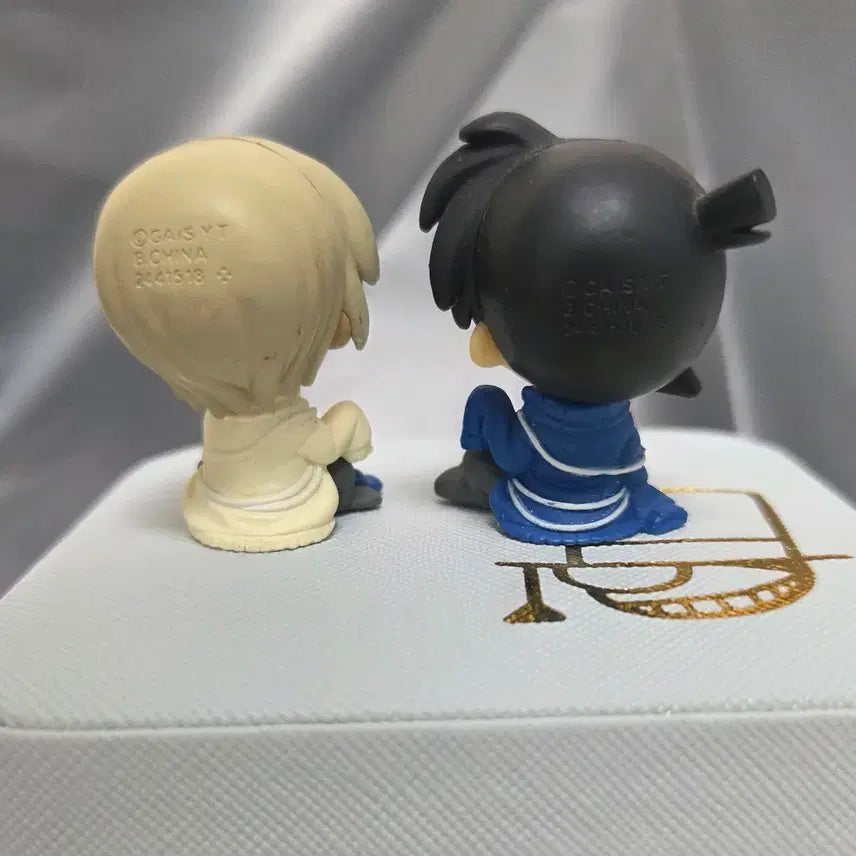 [BUNJANG] Detective Conan Chijimase Poirot Ver. Amuro &amp; Conan Figure Set / 코난 포와로 치지마세 아무로, 코난