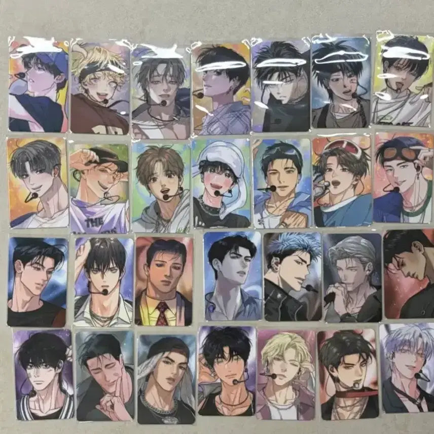 [BUNJANG] SPAKLZ Collection Photocard Bundle Set 28 pcs / 스파클즈 컬렉션 포토카드 컬포 드볼 28장 올클 Lezhin SPAKLZ