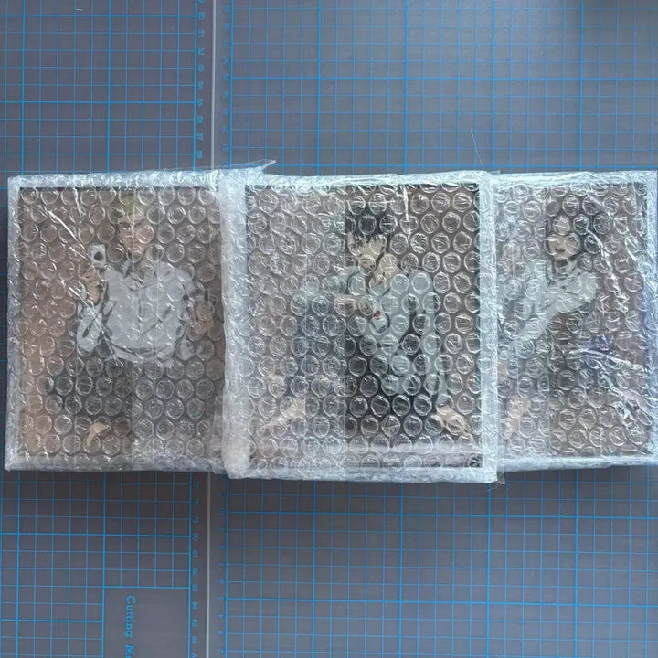 [BUNJANG] Attack on Titan Trump Card Acrylic Standees - Levi, Erwin, Hange / 진격거 트럼프 카드 아크릴 리바이 엘빈 한지