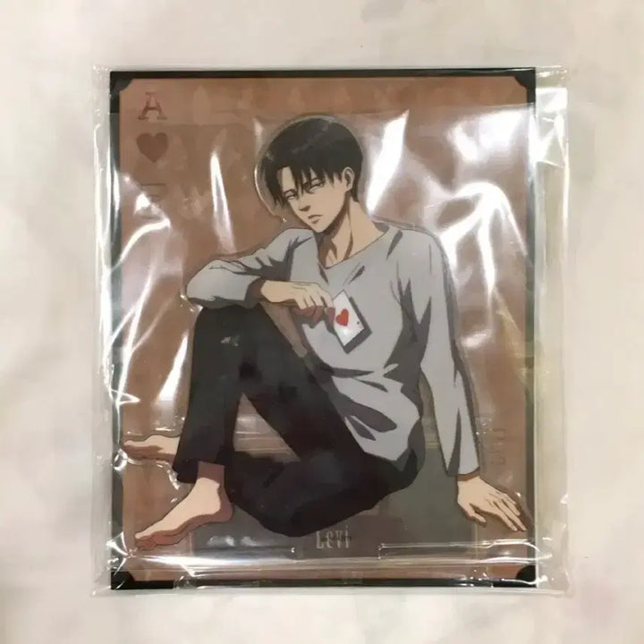 [BUNJANG] Attack on Titan Trump Card Acrylic Standees - Levi, Erwin, Hange / 진격거 트럼프 카드 아크릴 리바이 엘빈 한지