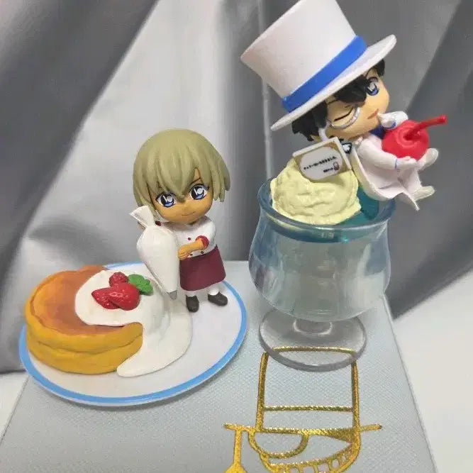 [BUNJANG] Detective Conan Patissier Figure Set - Amuro, Kaito Kid / 코난 파티시에 피규어 아무로, 괴도 키드
