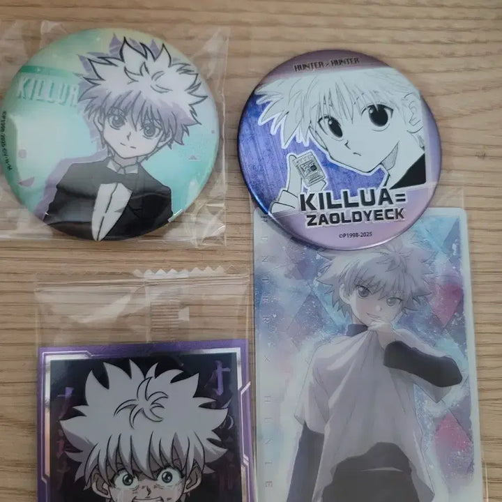 [BUNJANG] Hunter x Hunter Killua Goods Bundle Set / 헌터헌터 키르아 굿즈 일괄 판매