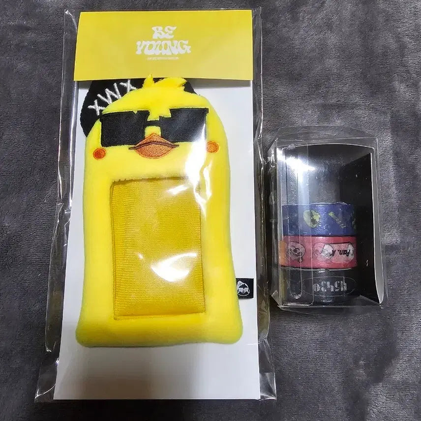 [BUNJANG] 2PM Jun. K (Wooyoung) Be-Young PPYOUNG Photocard Holder &amp; Masking Tape Set / 장우영 비영 삐영 포카홀더 포토홀더 115430 마스킹테이프