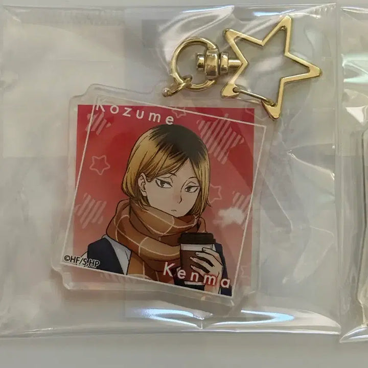[BUNJANG] Haikyuu!! Kuroo &amp; Kenma Acrylic Keyring - Cosmo World / 하이큐 쿠로오 켄마 아크릴 키링 코스모 월드