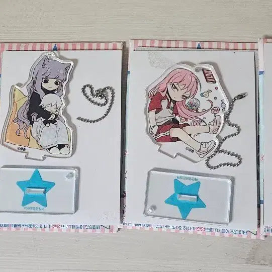 [BUNJANG] Yeongsil Acrylic Stand Set (Raptor, Young Dana, Orca) / 일괄 3종) 이영싫 아크릴 스탠드 랩터/어린 다나/오르카
