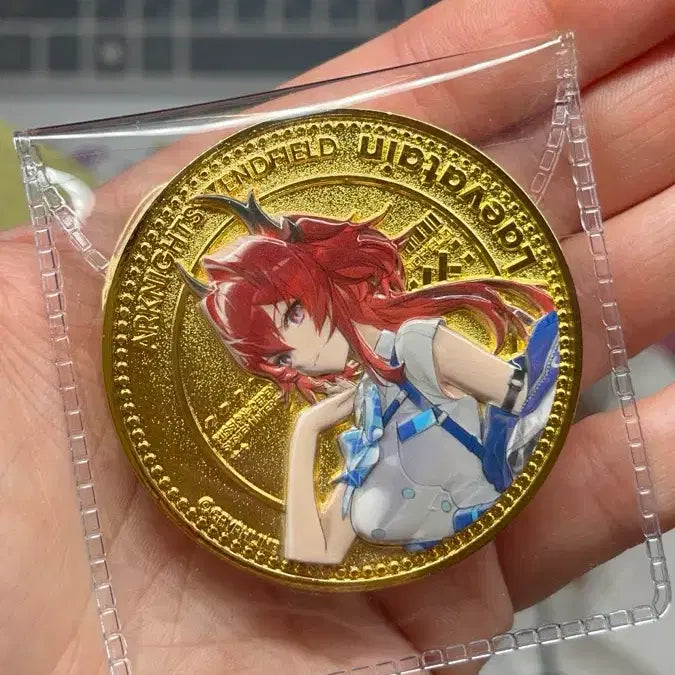 [BUNJANG] Arknights Endfield GS25 Commemorative Coin Levantine / 엔드필드 명일방주 gs25 기념주화 레바테인