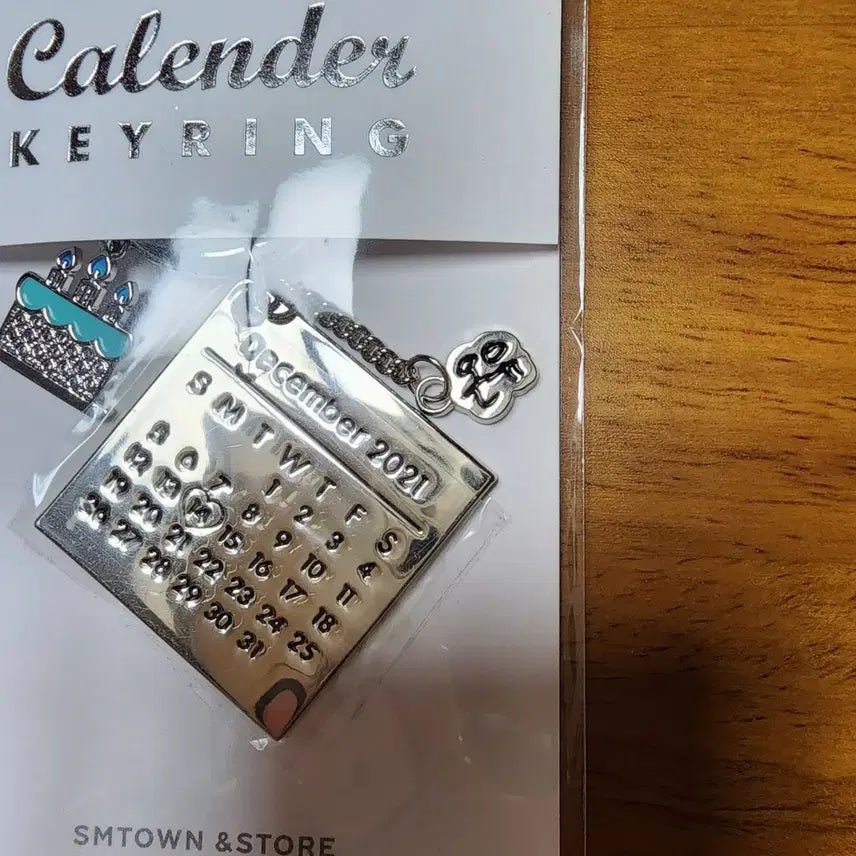 [BUNJANG] SHINee Onew Birthday Calendar Keychain / 샤이니 온유 생일 키링
