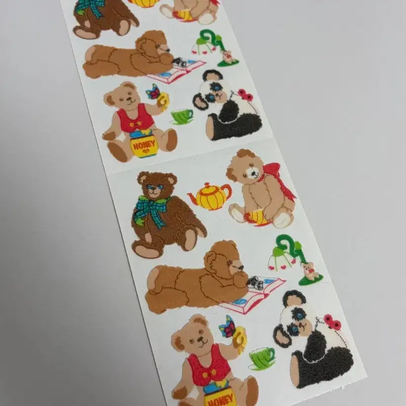 [SOLD OUT] 샌디라이온 테디 퍼지 맥시 고전 스티커