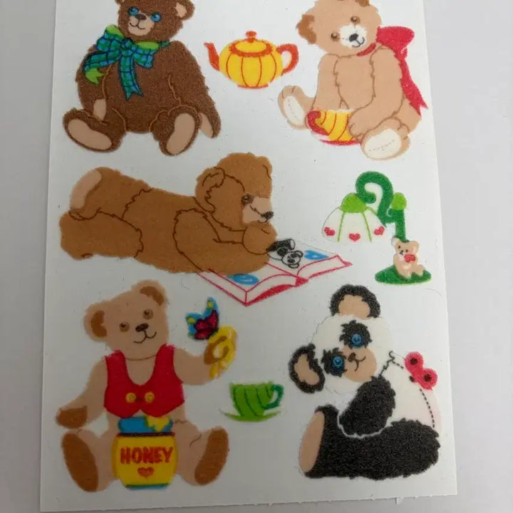 [SOLD OUT] 샌디라이온 테디 퍼지 맥시 고전 스티커