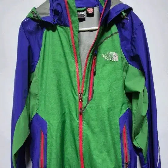 [BUNJANG] The North Face Gore-Tex Windbreaker Jacket Green/Purple Unisex 95 / 노스페이스 고어텍스 바람막이 자켓 그린/퍼플  공용95
