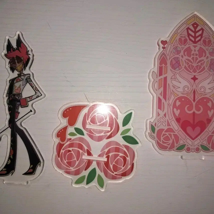 [BUNJANG] Hazbin Hotel Alastor Acrylic Stand Valentine Edition / 아크릴판 있음)해즈빈 호텔 알래스터 아크릴 스탠드 발렌타인 판매