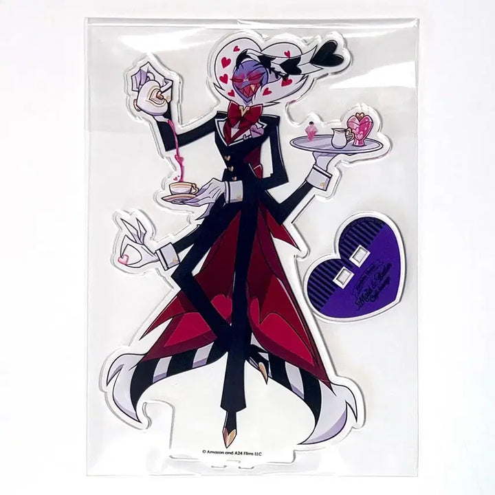 [BUNJANG] Hazbin Hotel Valentino Animate Cafe Collaboration Maid Acrylic Stand / 해즈빈호텔 발렌티노 애니메이트 콜라보 카페 메이드 아크릴