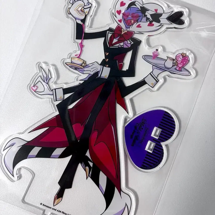 [BUNJANG] Hazbin Hotel Valentino Animate Cafe Collaboration Maid Acrylic Stand / 해즈빈호텔 발렌티노 애니메이트 콜라보 카페 메이드 아크릴