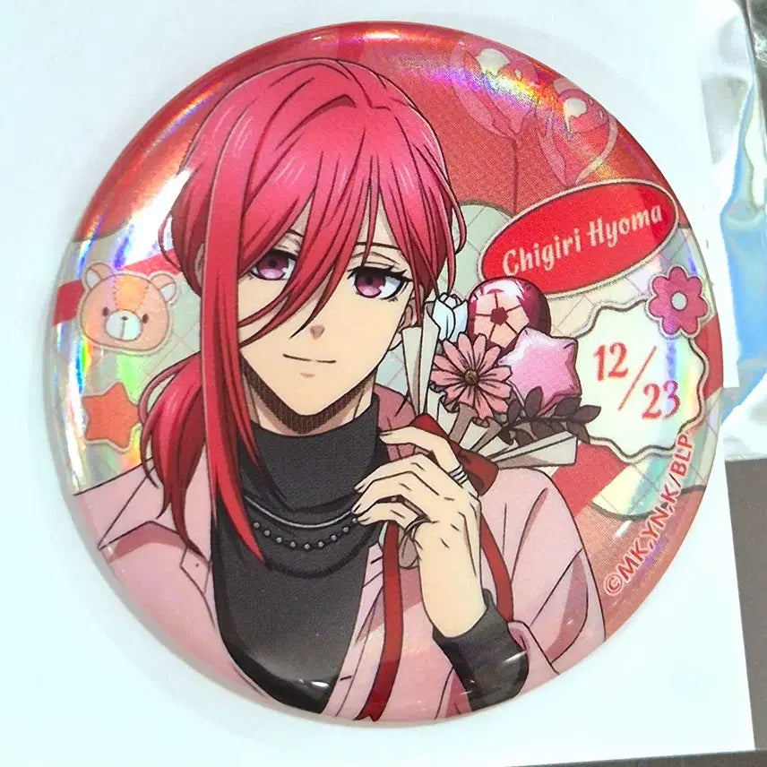 [BUNJANG] Blue Lock Valentine Birthday Series Chigiri Hyoma &amp; Isagi Yoichi Can Badges / (새상품) 블루록 발렌타인 생일 시리즈 치기리 효마 이사기 요이치 캔뱃지