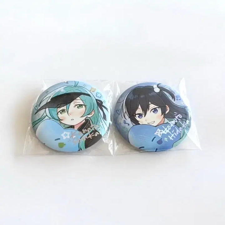 [BUNJANG] Ensemble Stars Chibi Concentric Pop-Up Can Badge Bundle Set - Kanata, Hokuto / 일괄)앙스타 치비 동심 팝업 캔뱃지 카나타 호쿠토
