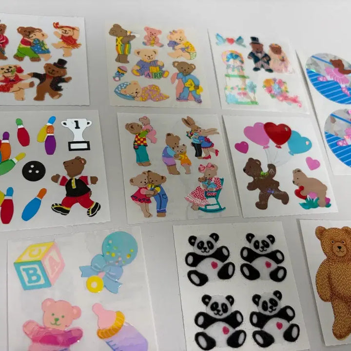[SOLD OUT] 샌디라이온 테디 곰돌이 스티커